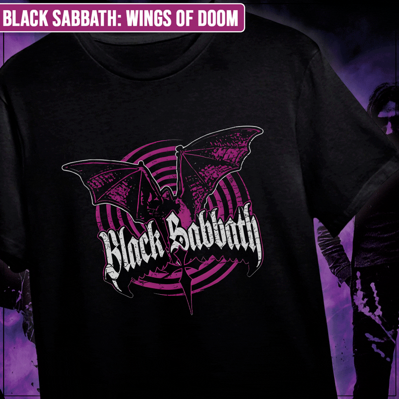 Remera "Black Sabbath: Wings of Doom"
