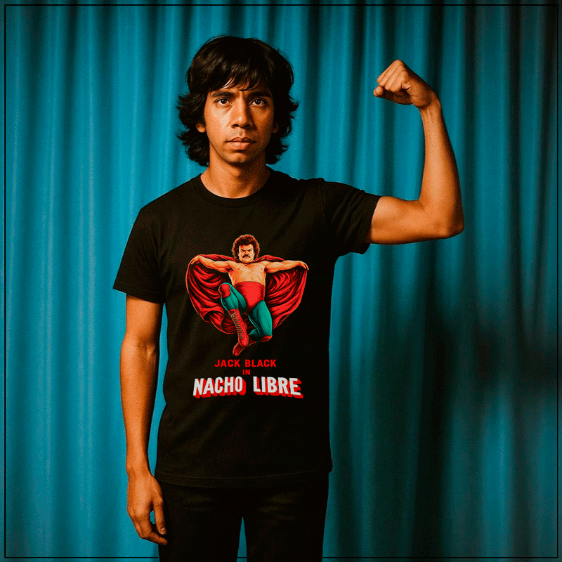 Remera "Nacho Libre: Salto Celestial" - Imagen 2