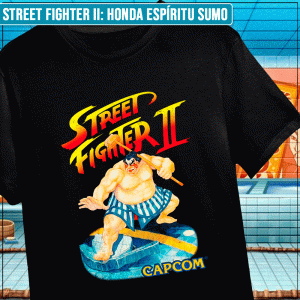 Remera "Street Fighter II: Honda Espíritu Sumo"
