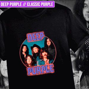 Remera "Deep Purple: Classic Purple"