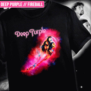 Remera "Deep Purple: Fireball"
