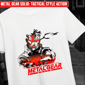 Remera "Metal Gear Solid: Tactical Style Action"