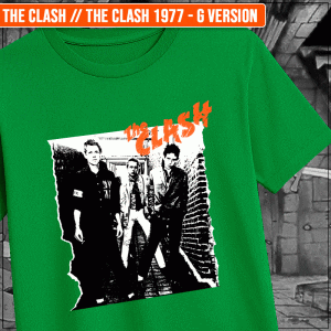 Remera "The Clash: The Clash 1977 - G Version"