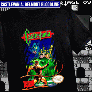 Remera "Castlevania: Belmont Bloodline"