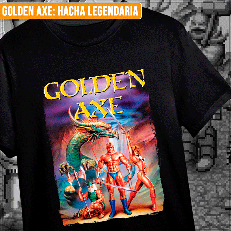 Remera "Golden Axe: Hacha Legendaria"