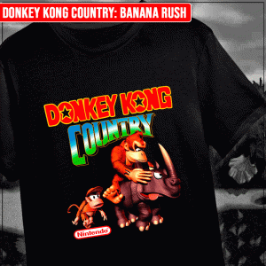 Remera "Donkey Kong Country: Banana Rush"