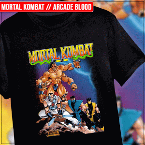 Remera "Mortal Kombat: Arcade Blood"
