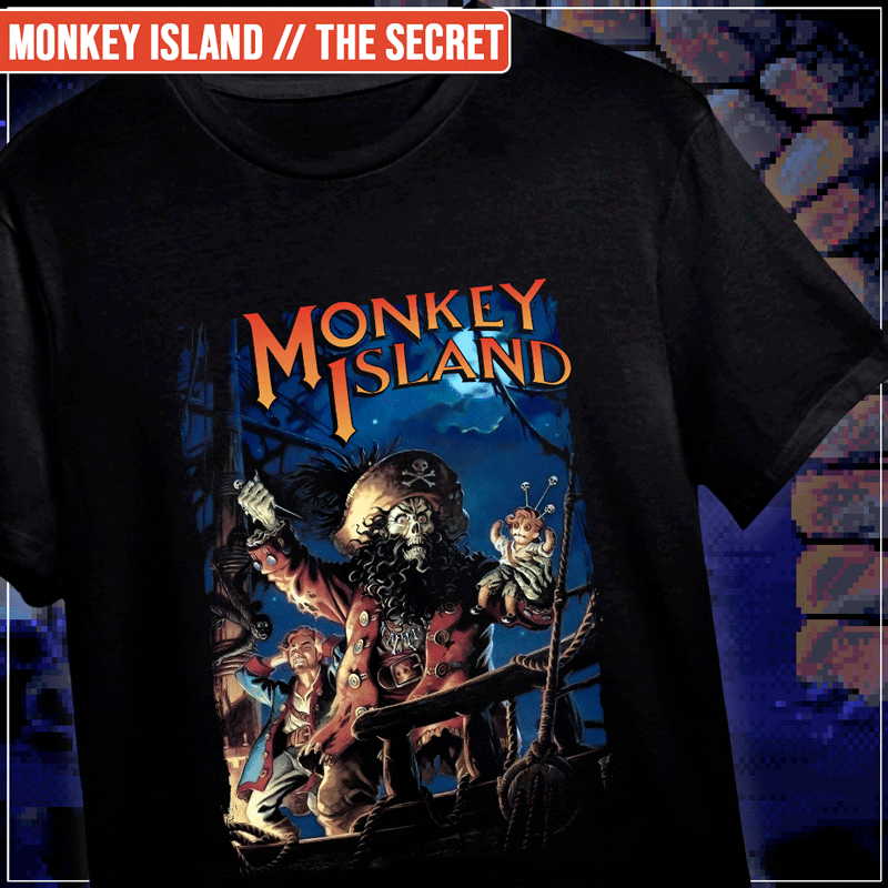 Remera "Monkey Island: The Secret"