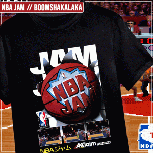 Remera "NBA Jam: Boomshakalaka"