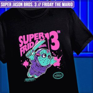 Remera "Super Jason Bros. 3: Friday the Mario"
