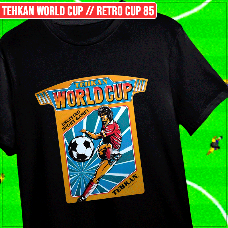 Remera "Tehkan World Cup: Retro Cup 85"