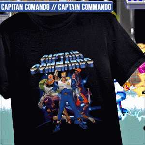 Remera "Capitan Comando: Captain Commando"