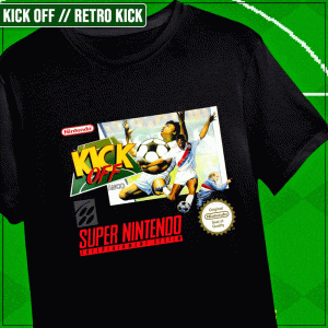 Remera "Kick Off: Retro Kick"