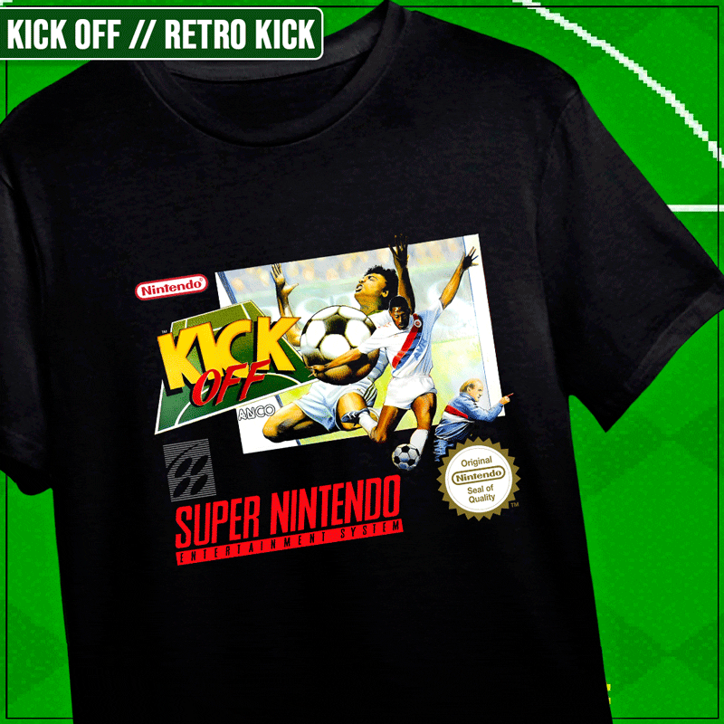 Remera "Kick Off: Retro Kick"