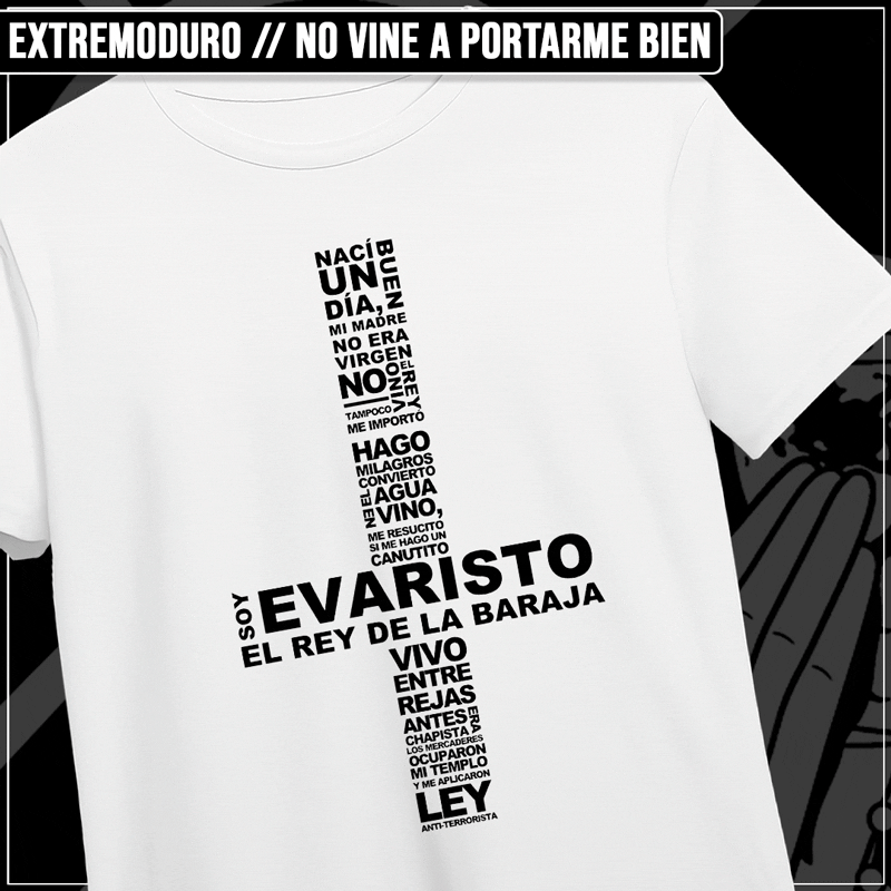 Remera "Extremoduro: No Vine a Portarme Bien"