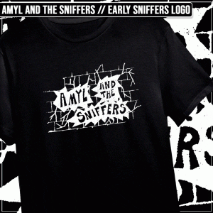 Remera "Amyl and the sniffers: Early Sniffers Logo"