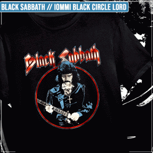 Remera "Black Sabbath: Iommi Black Circle Lord"