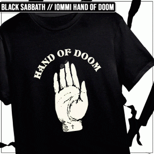 Remera "Black Sabbath: Iommi Hand of doom"
