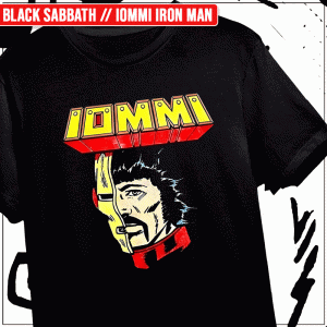 Remera "Black Sabbath: Iommi Iron Man"