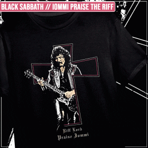 Remera "Black Sabbath: Iommi Praise the Riff"