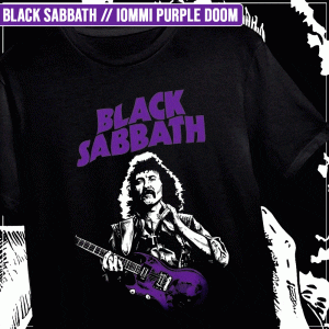 Remera "Black Sabbath: Iommi Riffs Over Gods"