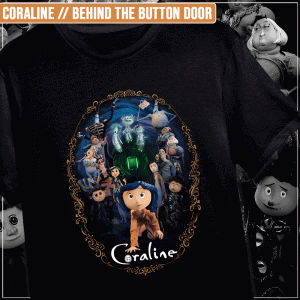 Remera "Coraline: Behind the Button Door"