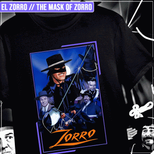 Remera "El Zorro: The Mask of Zorro"