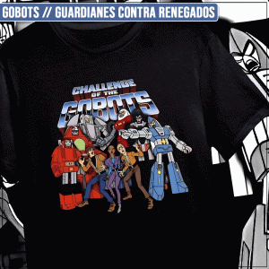 Remera "GoBots: Guardianes contra Renegados"