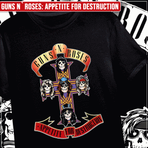 Remera "Guns n´ Roses: Appetite for Destruction"