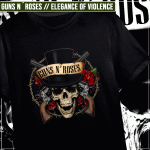 Remera "Guns n´ Roses: Elegance of Violence"