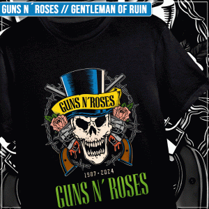 Remera "Guns n´ Roses: Gentleman of Ruin"