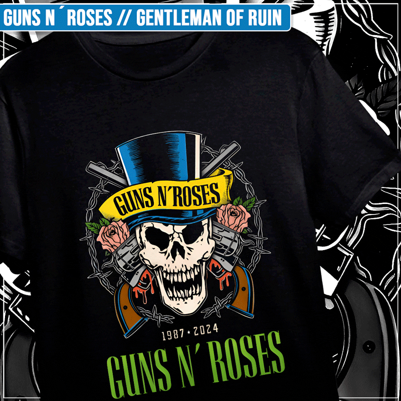 Remera "Guns n´ Roses: Gentleman of Ruin"