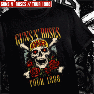 Remera "Guns n´ Roses: Tour 1988"