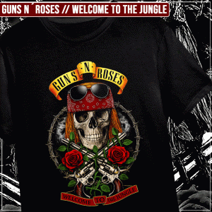 Remera "Guns n´ Roses: Welcome to the jungle"
