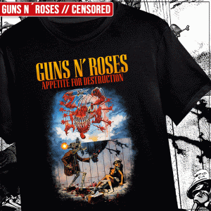 Remera "Guns n´ Roses: Censored"