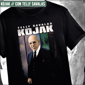Remera "Kojak Con Telly Savalas"