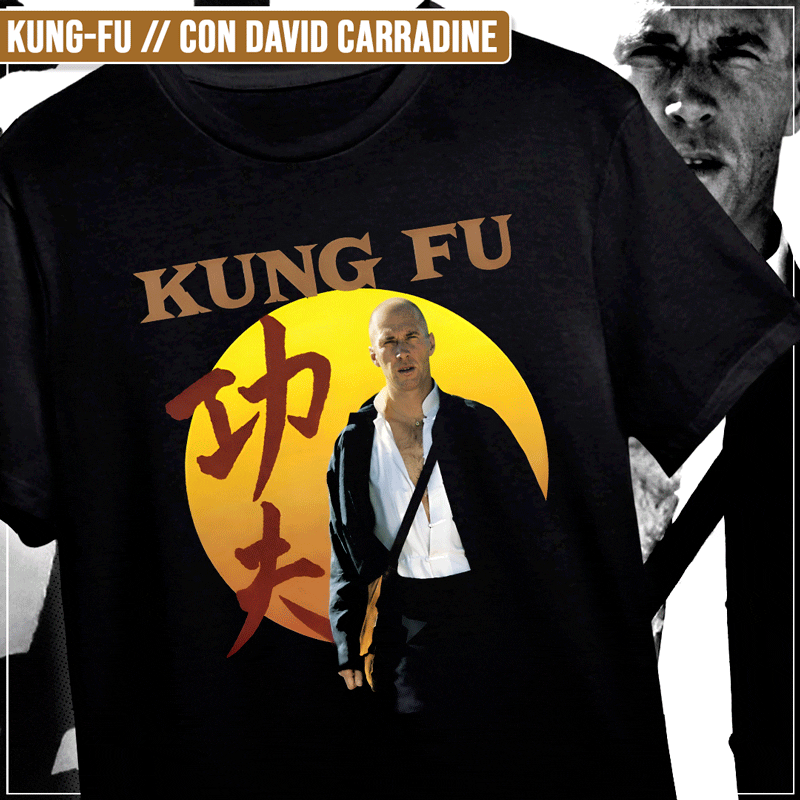 Remera "Kung-Fu: Con David Carradine"