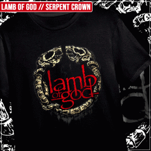 Remera "Lamb of God: Serpent Crown"