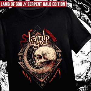 Remera "Lamb of God: Serpent Halo Edition"