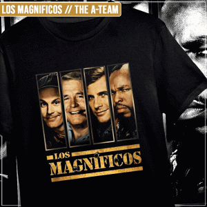 Remera "Los Magnificos: The A-Team"