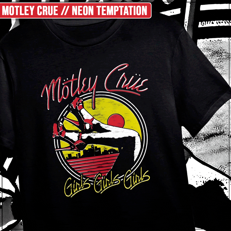 Remera "Motley Crue: Neon Temptation"