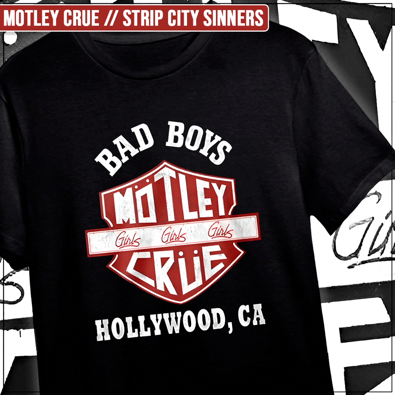 Remera "Motley Crue: Strip City Sinners"