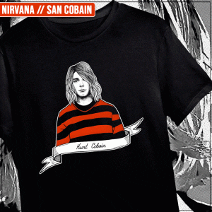 Remera "Nirvana: San Cobain"