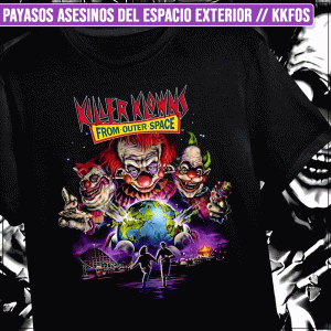 Remera "Payasos asesinos del espacio exterior" KKFOS"