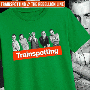 Remera "Trainspotting: The Rebellion Line"