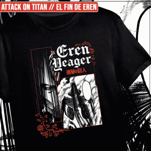 Remera "Attack on Titan: El Fin de Eren"