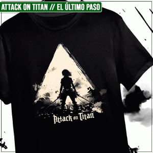 Remera "Attack on Titan: El Último Paso"