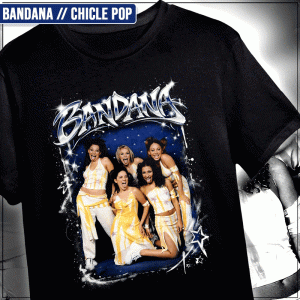 Remera "Bandana: Chicle pop"