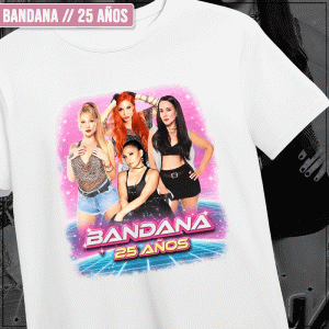 Remera "Bandana: 25 años"