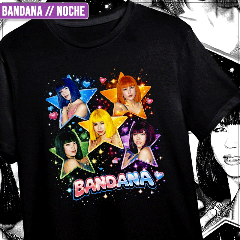 Remera "Bandana: Noche"